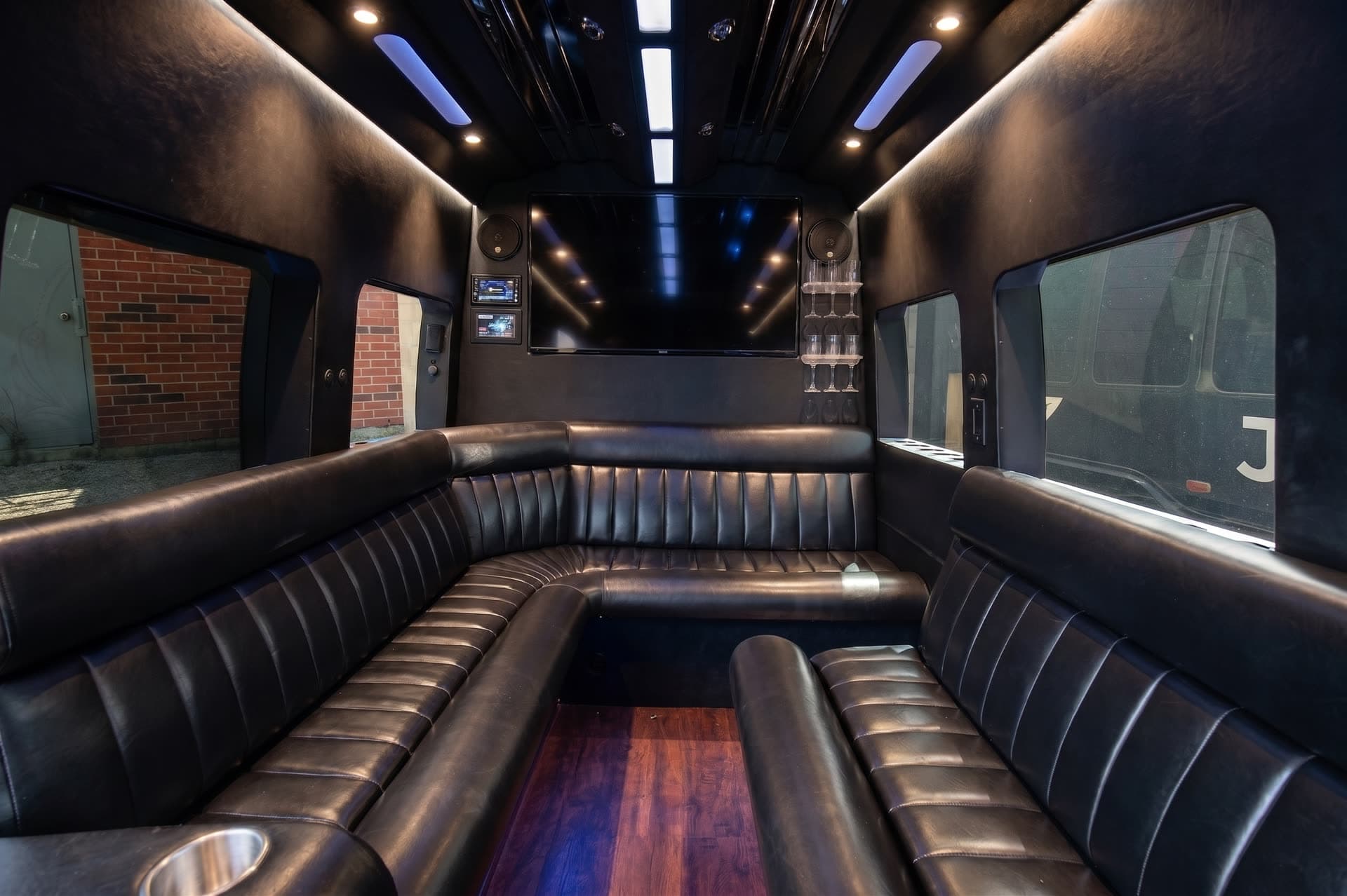 Transit interior, luxury limo rental in Barrie, Ontario (photo 2)